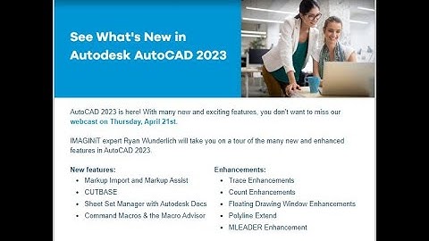 What’s New in AutoCAD 2023