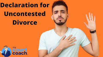 When to Use a Declaration for Default or Uncontested Divorce in California Family Court (Form FL170)