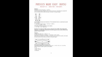 WAVE MOTION SOLVED EXERCISE; PROGRESSIVE WAVE; LONGITUDINAL WAVE; MATTER & LIGHT WAVE; SOUND WAVE;