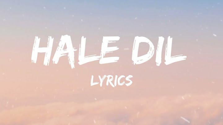 Hale Dil Tujko Sunata (Lyrics) - Murder  2 | Trending Song 2021