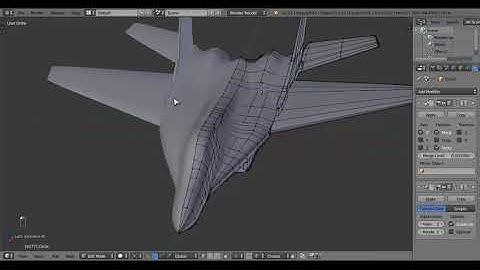 Mig-29 Fulcrum - 3D Modelling with Blender l Part 2/2
