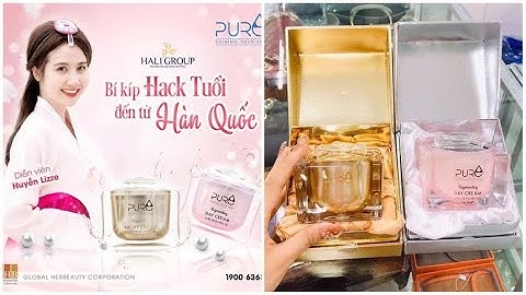 Kem Lộc Nhung - Kem Mộc Qua - Bộ kem dưỡng da Pure Hàn Quốc - Ngọc Trinh review