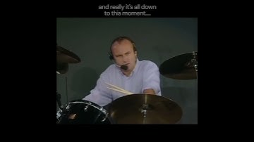 Phil Collins In The Air Tonight #80sMusic #ClassicRock #MusicHistory #IconicSongs #DrumFill