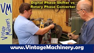 Single Phase to Three Phase Power: Rotary Phase Converter vs Digital Phase Shifter
