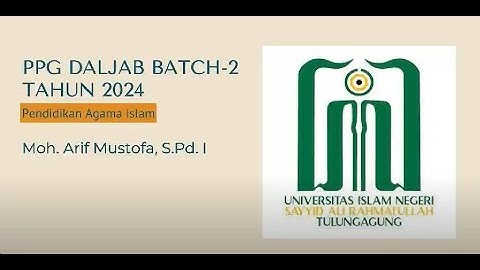 video PPL 1 Problem Based Learning (PBL) I PPG DALJAB PAI BATCH 2 TAHUN 2024 LPTK UIN SATU T. AGUNG