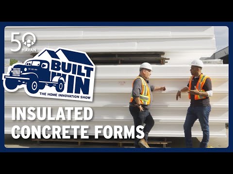 BUILT IN Insulated Concrete Forms Ep 1 With Airfoam