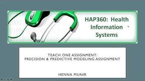 HAP 360 TEACH ONE
