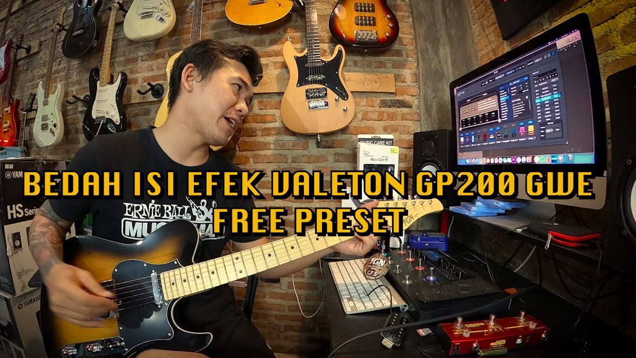 PRESET VALETON GP200 FRIEDY WIJAYA - FREE PRESET - YouTube