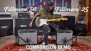 MESA/Boogie Fillmore™ 25 & 50 Comparison Demo