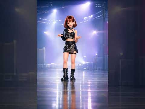 Chaewon Dancing a Viral TikTok Trend