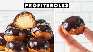 NEW RECIPE! How to make Chocolate Profiteroles.