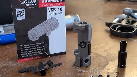Action Army Hop Up Chamber (Damping Type) Installation VSR-10
