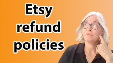 Etsy refunds and exchanges policies and where to put them. Selling on Etsy for beginners