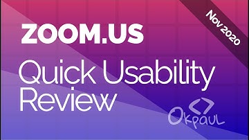 Quick Usability Review: Zoom’s website