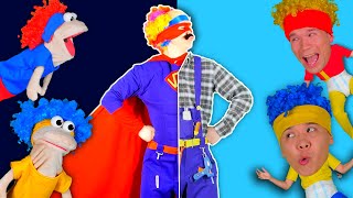 Super Dad Hero | D Billions Kids Songs