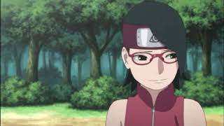 Mentahan anime boruto dan sarada sarada