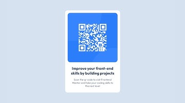 QR Code Component | Frontend Mentor Challenge (HTML, CSS, & JavaScript)