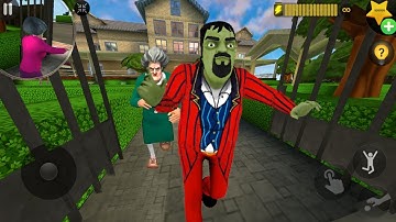 Scary Stranger 3D in Mod Menu Scary Teacher 3D New Levels Trolling Miss T (Android,iOS)