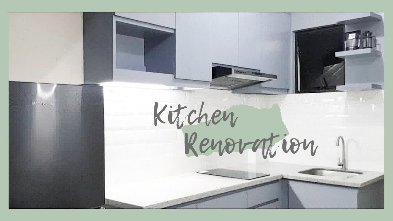 Small Minimalist Kitchen Renovation Philippines YouTube
