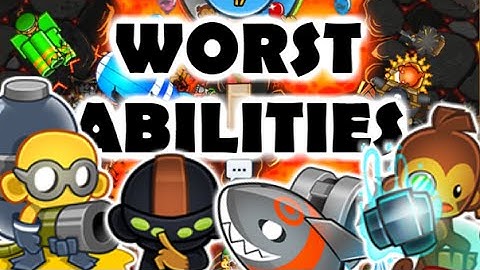 Top 5 WORST Abilities in Bloons TD Battles! (BTD Battles)