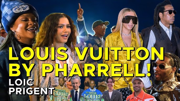 Pharrell Williams' Louis Vuitton Men's Spring 24 debut - RUSSH