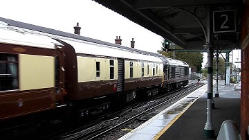 DB Schenker EWS 67005 with VSOE at Ford 19/10/12