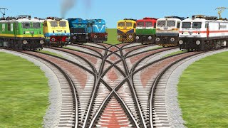 INDIA TRAIN RAILROAD 🚆 😀 🙌 | GAMEPLAY PRO 👌 | INDIAN TRAIN SIMULATOR CLASSIC 2023