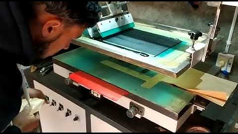 Jet Pneumatic Screen Printing Machine