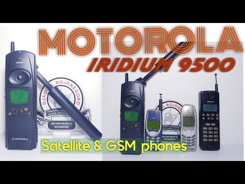 携帯電話本体 Iridium Motorola Satellite Series 9500 Motorola - Satellite Series 9500 | Mobile Phone Museum