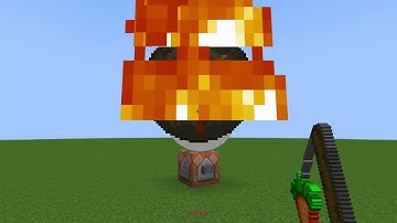 Minecraft [1..20.4-] fireball wand| 1 Command!| Link in Description!