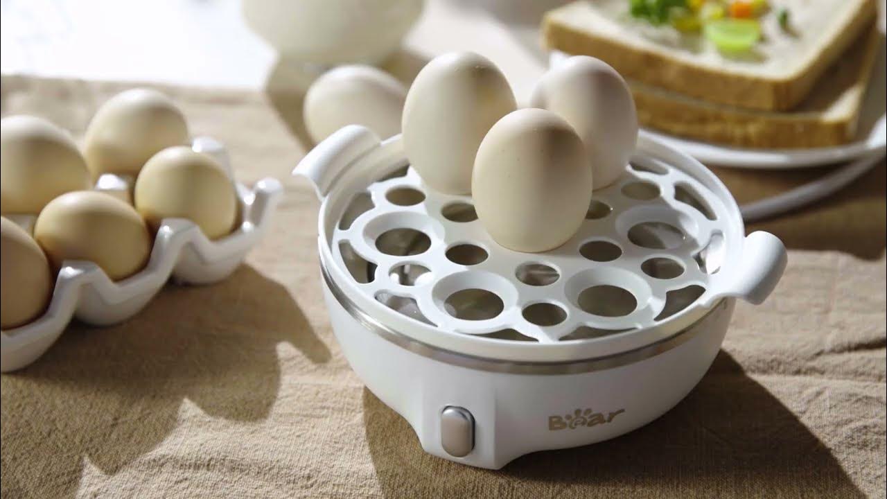 Electric Egg Cooker Double Tier 14 Egg Boiler Multifunction Egg Cooker for  Poached Scrambled Omelets Steamed Egg White