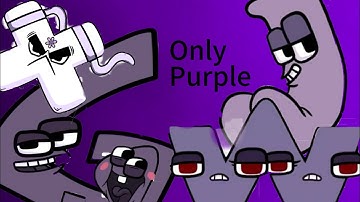 Mike Salcedo’s Number Lore 4 but only when the color purple is on screen