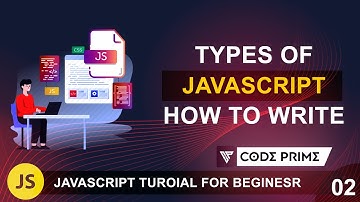 Types Of Javascript | How to write javascript | Javascript Tutorial: 02 | By Codeprime