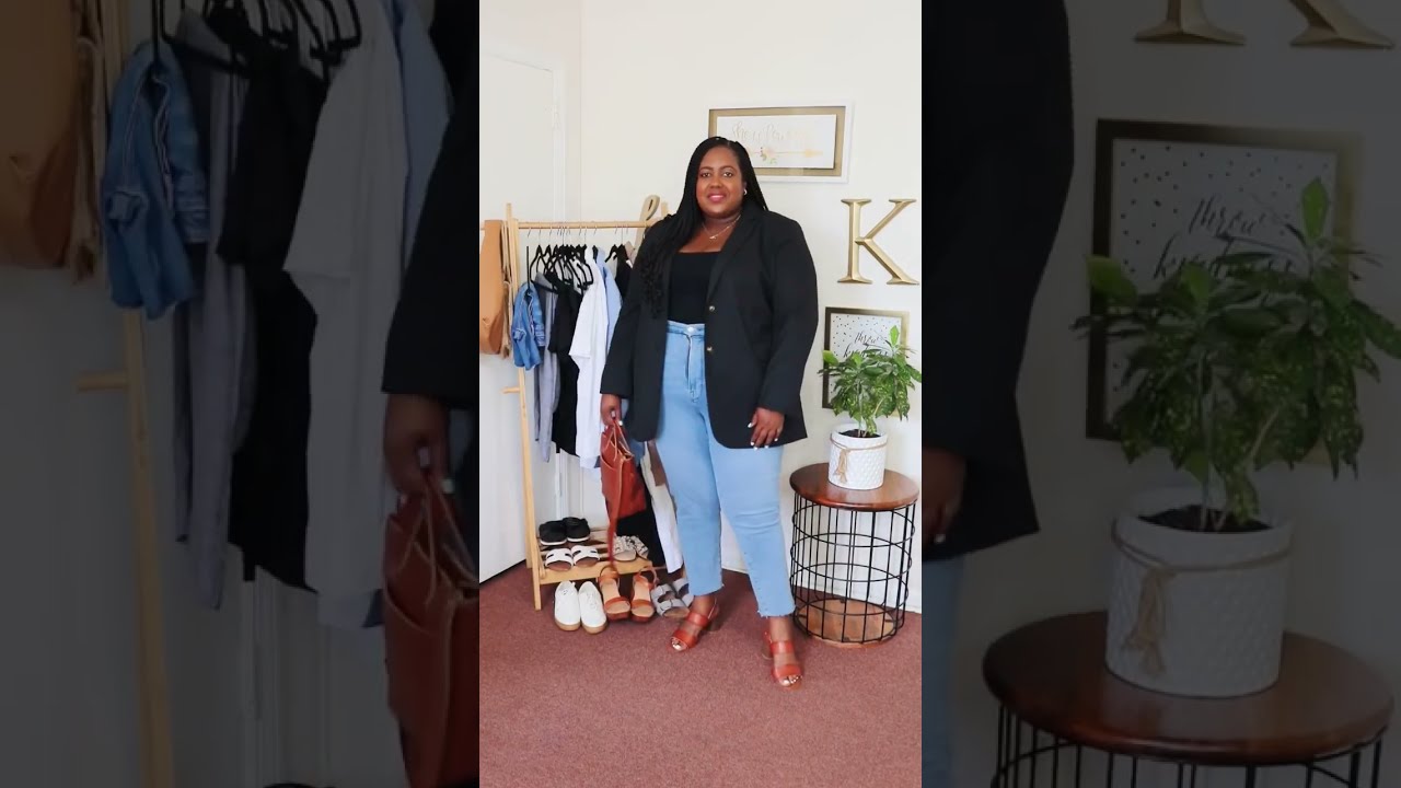 PLUS SIZE SUMMER CAPSULE WARDROBE 2022 Outfit Linked In Description Box Shorts