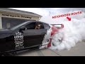 700HP TOYOTA SUPRA GIANT BURNOUT! (There goes the neighborhood)