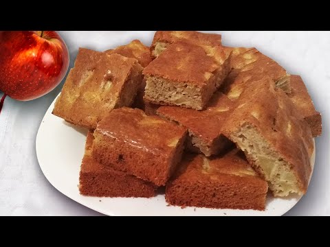 Видео рецепт Ржаная шарлотка с яблоками