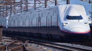 上越新幹線E4系「Max」（16両編成）通過
