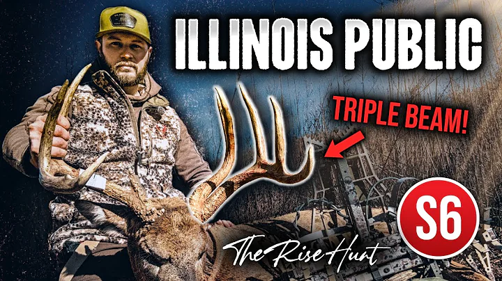 Illinois Public Land GIANT: Triple Main Beam Buck Taken from 12 Feet Up! | The Rise Hunt