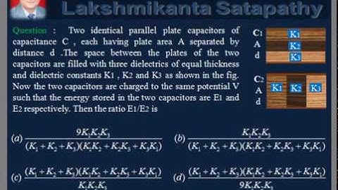 vDo QA Electrostatics-9/ Energy stored in Capacitor with Dielectric