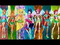 Winx club  sophix full tranformation roxy  fanmade