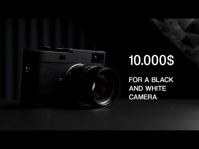 10.000$ for a black and white camera - the new Leica M11 monochrom 