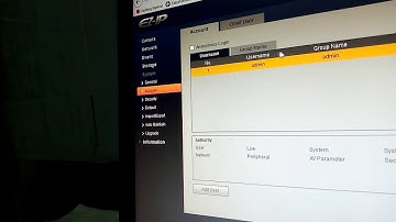 How to change EZ-IP camera password change