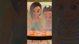🍕Pizza! Let's Make One Together! #bebefinn  #shorts #kidssong