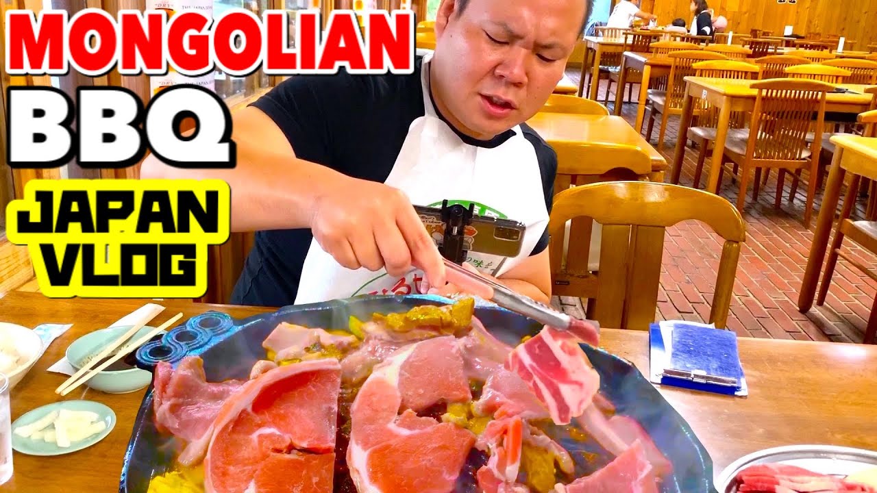 All You Can Eat Genghis Khan Mongolian q In Northern Okayama Japan Vlog Yaponiya ジンギスカン 岡山蒜山大将 Youtube