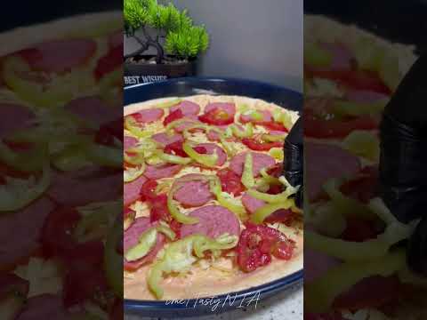 Barakali pitsa tayyorlimiz #pizzarecipe #pizza #пицца #рекомендации #food #fastfood #recipe #cooking
