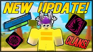 😱NEW! HUGE UPDATE! CLANS + BOSS + MORE! [Roblox Booga Booga] screenshot 5