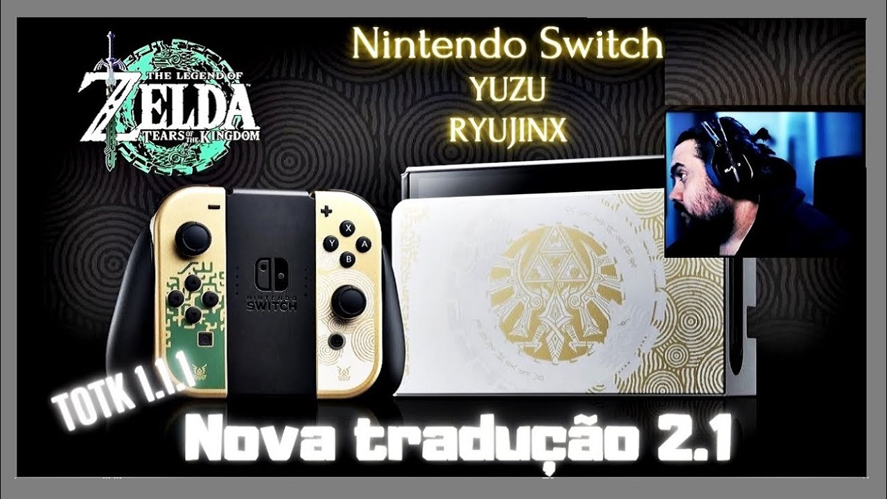 ZELDA BREATH OF THE WILD (yuzu) mods em conflito com a tradução pt