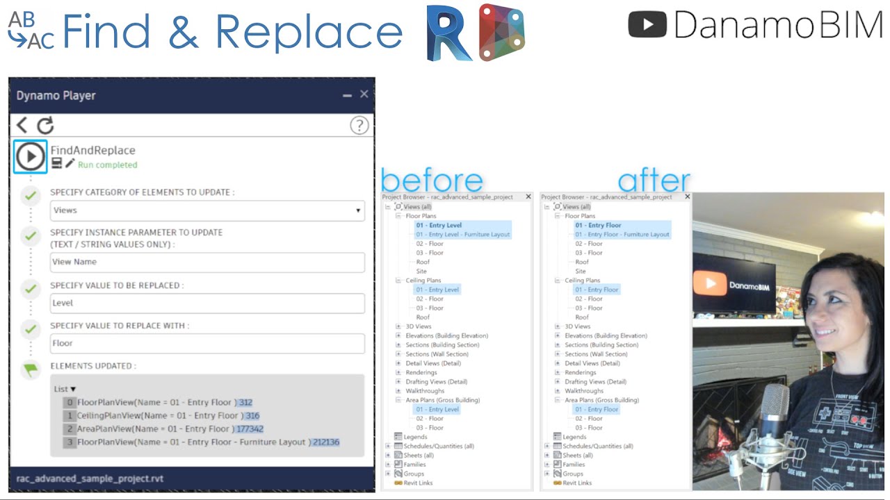 Dynamo Shorts - Ep012 - Find and Replace - YouTube