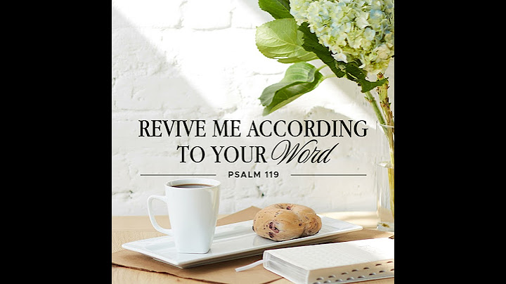 Revive Me According to Your Word, Ep. 6