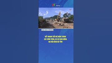 Đẩy nhanh tiến độ hoàn thành công trình, dự án chào mừng Đại hội đại biểu Đảng bộ tỉnh
